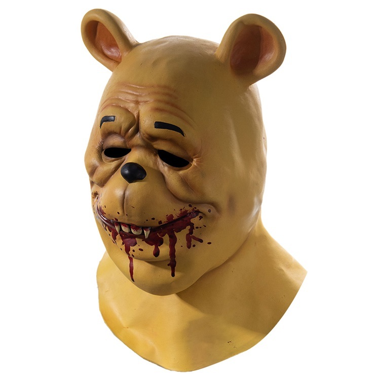 Latex Teddy Bear Horror Mask Halloween Cosplay Props In Stock Takerlama