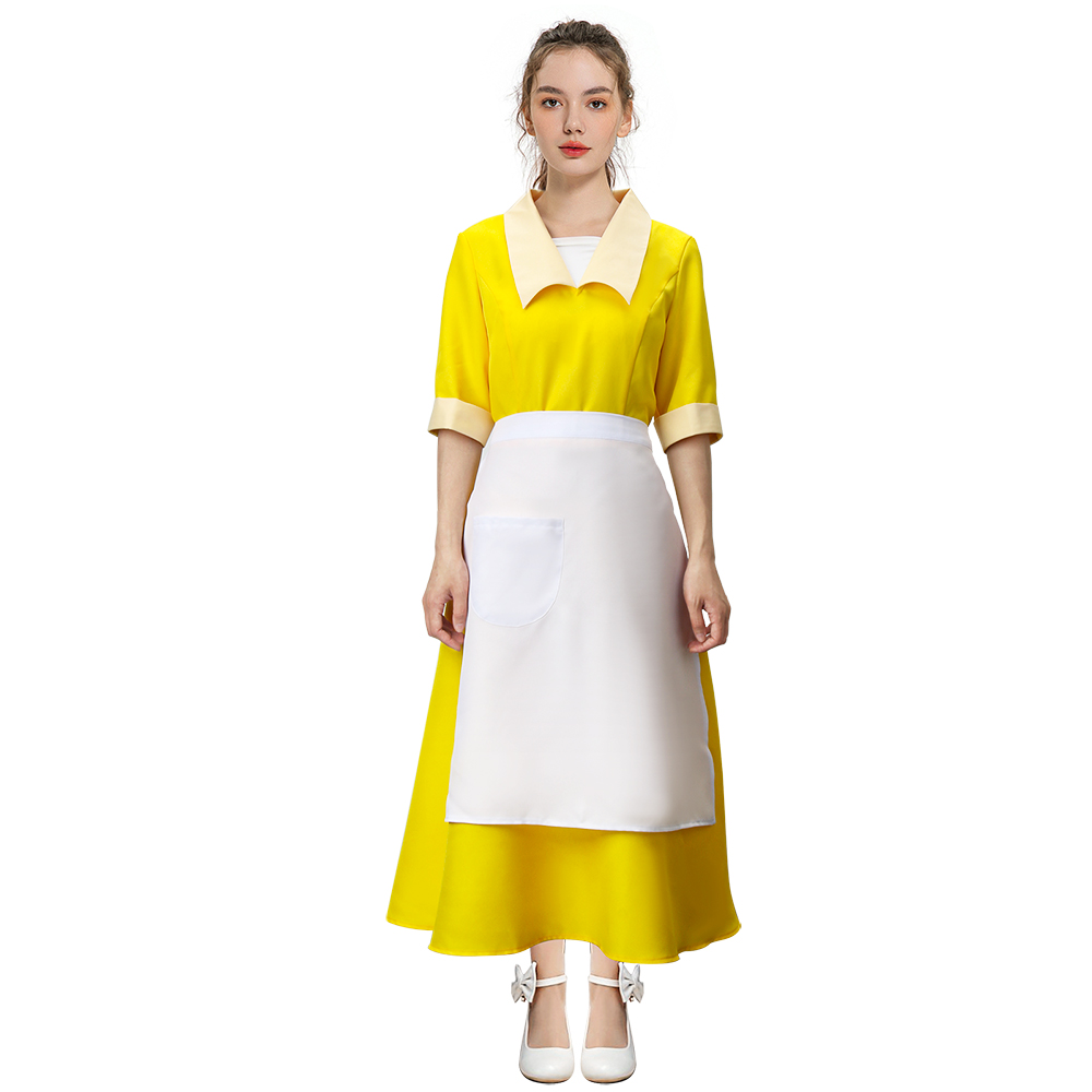 Princess tiana yellow sales dress