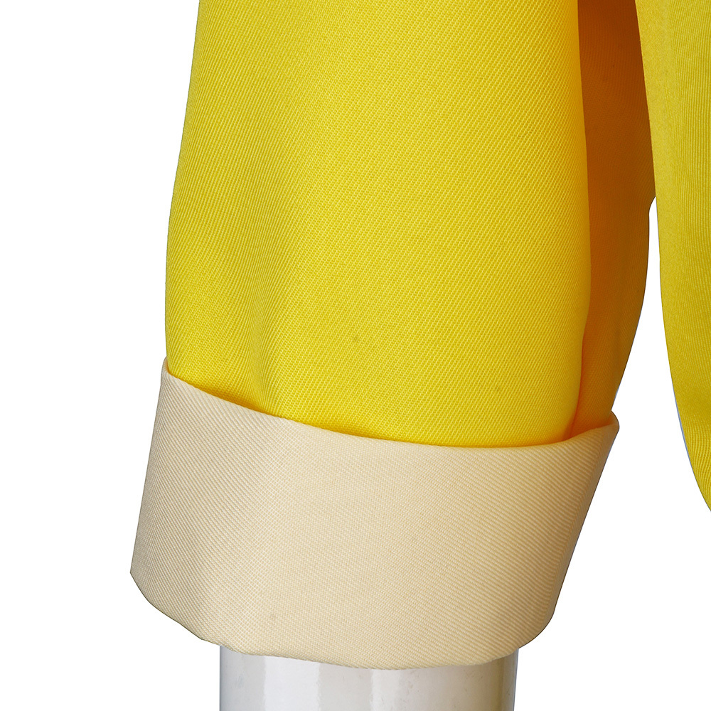Yellow Maiden Dress Princess Tiana Housemaid Cosplay Costume In Stock-Takerlama