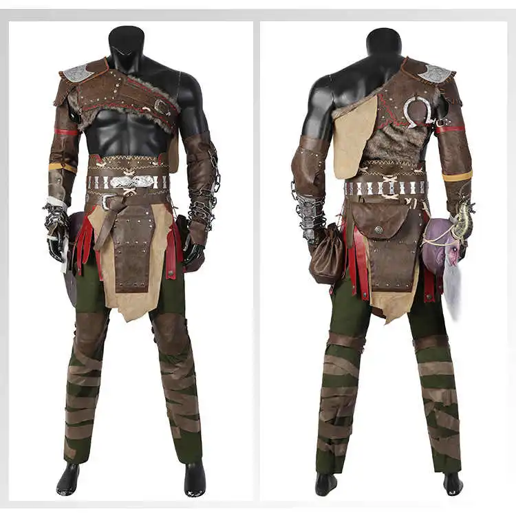 God of War 4 Kratos Cosplay Costume Full Set