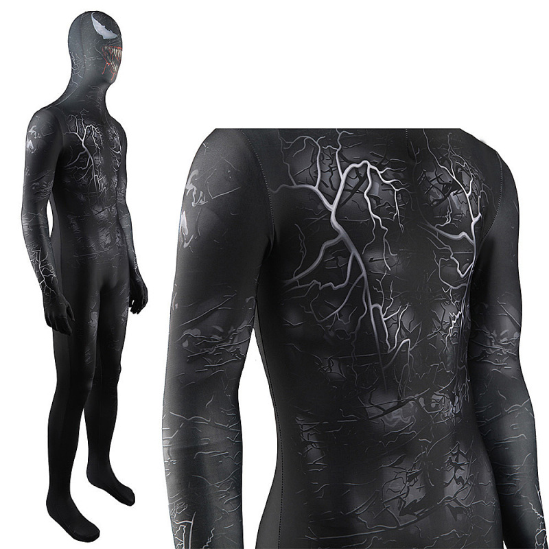 Venom Cosplay Costume Eddie Brock Jumpsuit Venom 2 Let There Be Carnage