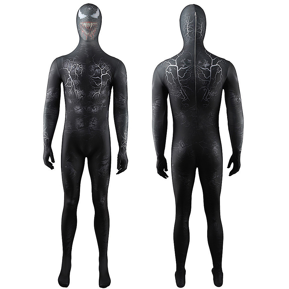 Venom Cosplay Costume Eddie Brock Jumpsuit Venom 2 Let There Be Carnage
