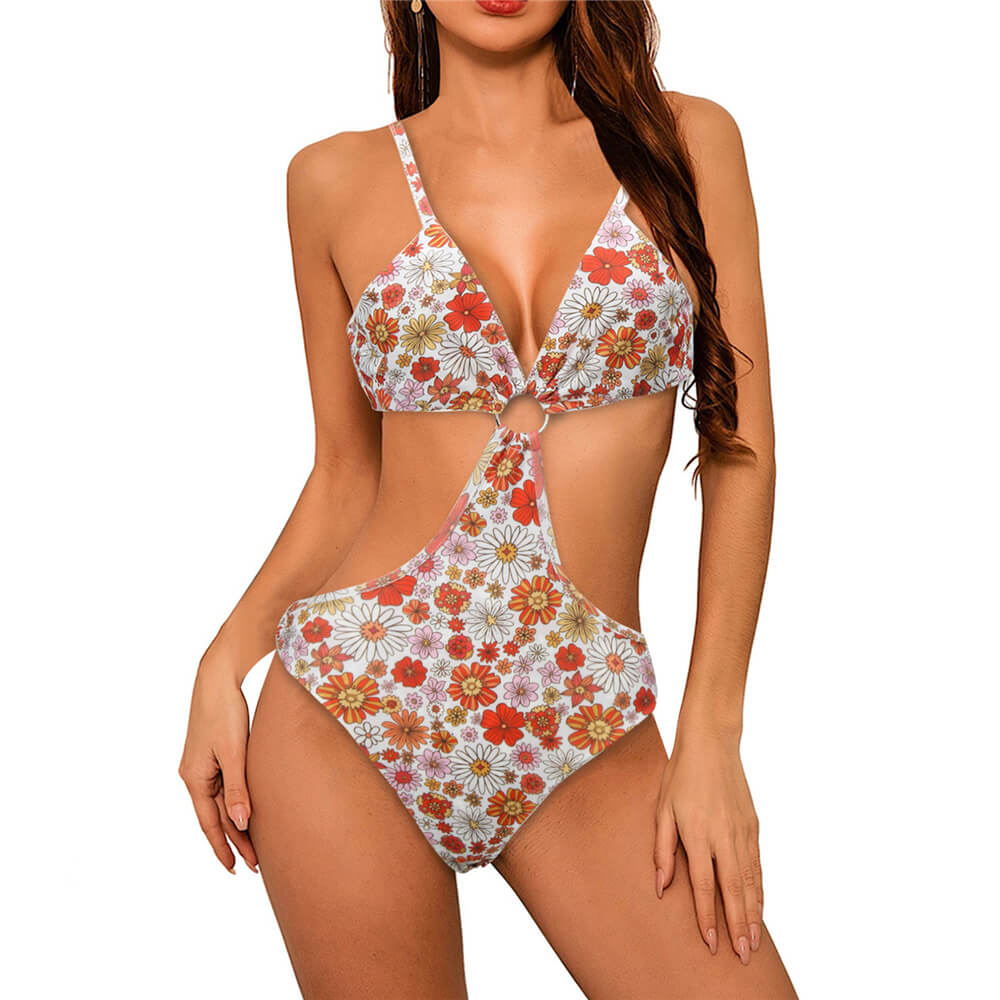 Takerlama Daisy Jones The Six Karen Sirko Floral Swimsuit