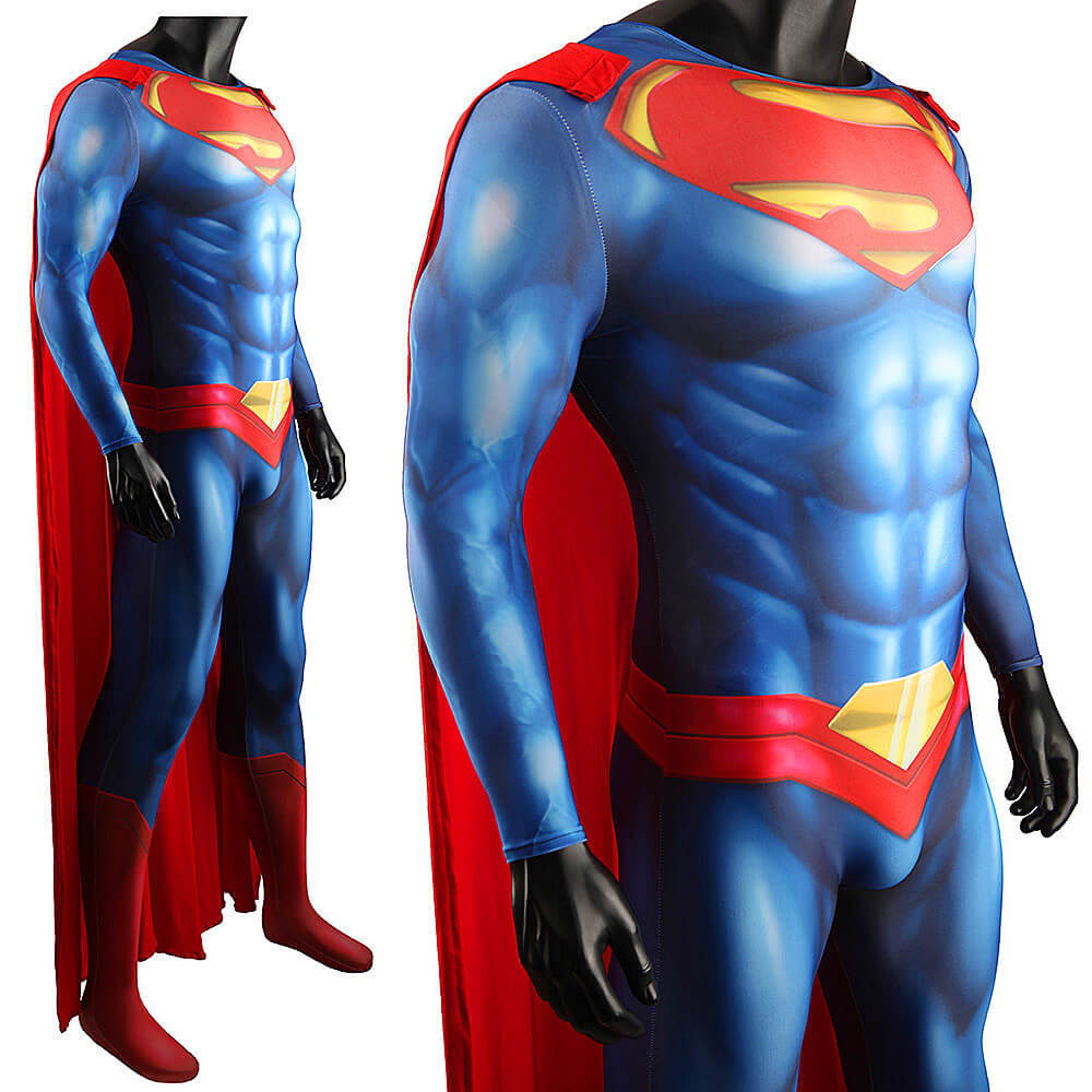 Superman Rebirth Cosplay Costume DC Reveals Superman's New Suit