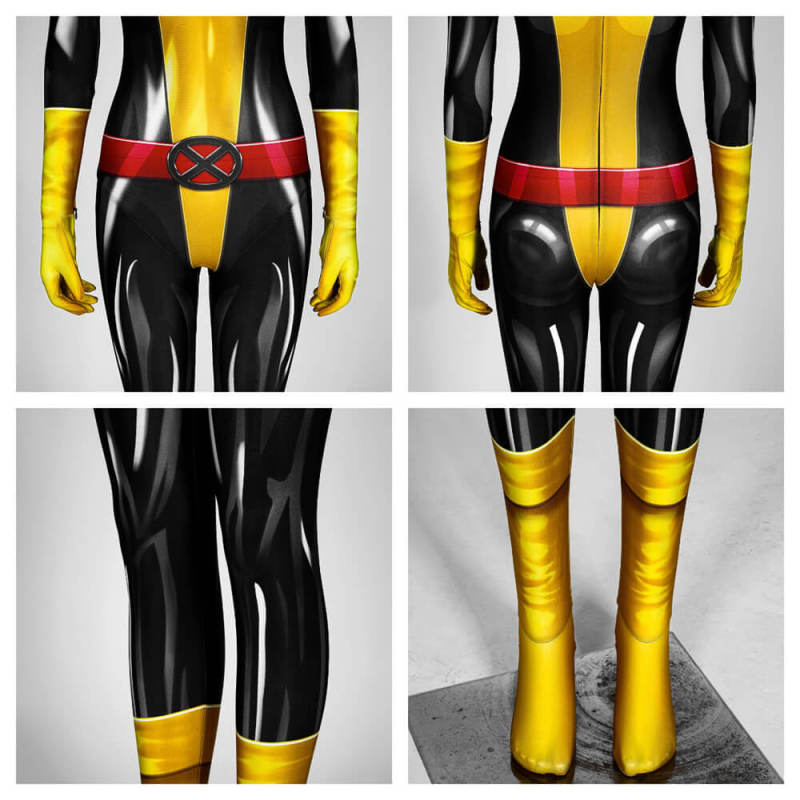 X-Men Kitty Pryde Shadowcat Bodysuit Cosplay Costume Marvel Comics In Stock Takerlama