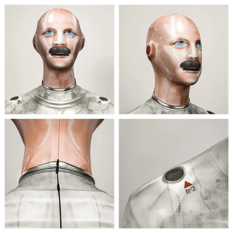 Atomic Heart VOV-A6 Lab Tech Cospaly Costume Game Bodysuit In Stock Takerlama