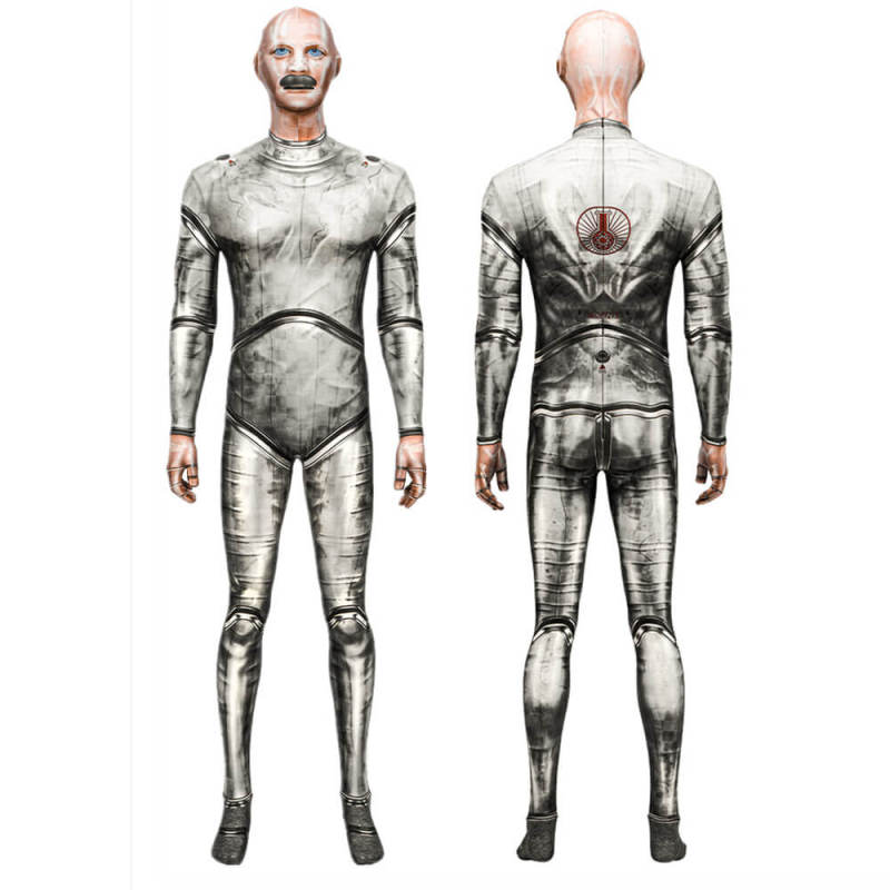 Atomic Heart VOV-A6 Lab Tech Cospaly Costume Game Bodysuit In Stock Takerlama