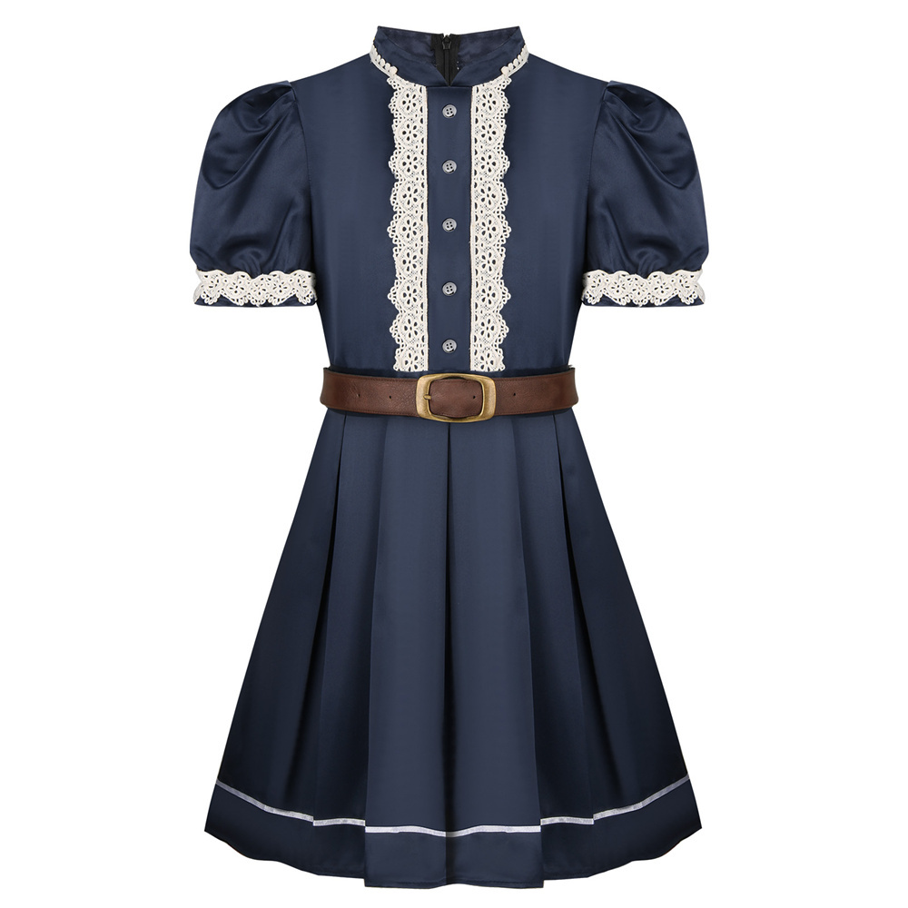 Children of the Corn Eden Edwards Halloween Cosplay Costume Dress for Child
