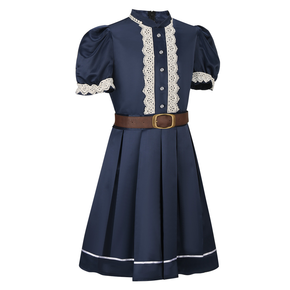 Children of the Corn Eden Edwards Halloween Cosplay Costume Dress for Child