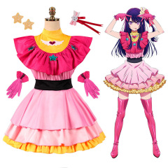 Oshi no Ko Ai Hoshino Fancy Dress Cosplay Costume Adult