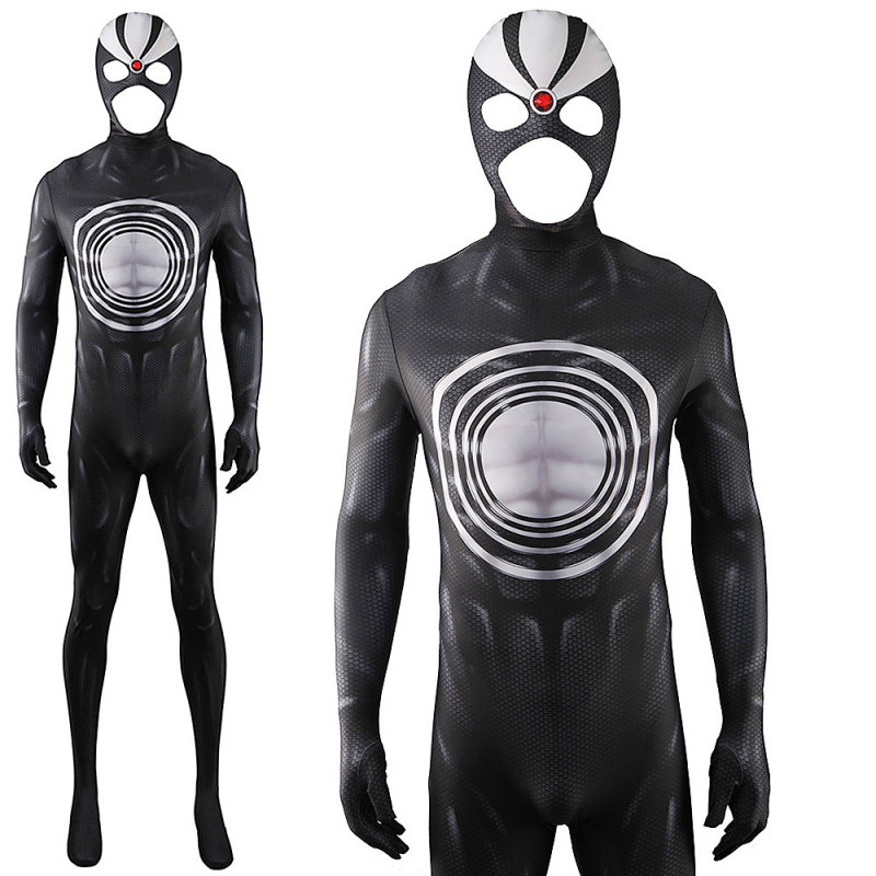 Marvel Havok Costume Superhero Alexander Summers Halloween Jumpsuit Mask