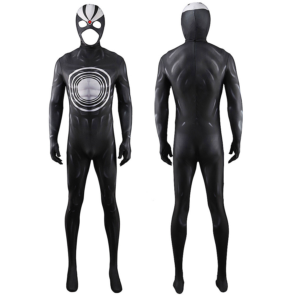 Marvel Havok Costume Superhero Alexander Summers Halloween Jumpsuit Mask