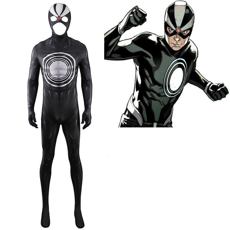 Marvel Havok Costume Superhero Alexander Summers Halloween Jumpsuit Mask