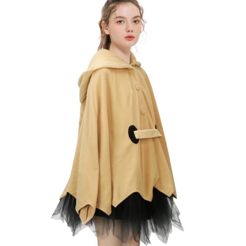 Mimikyu Cosplay Costume Yellow Ghost Cosplay Cloak Skirt Gloves In Stock Takerlama