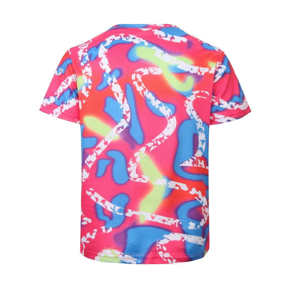 Unisex Kids Pink Neon Shirt