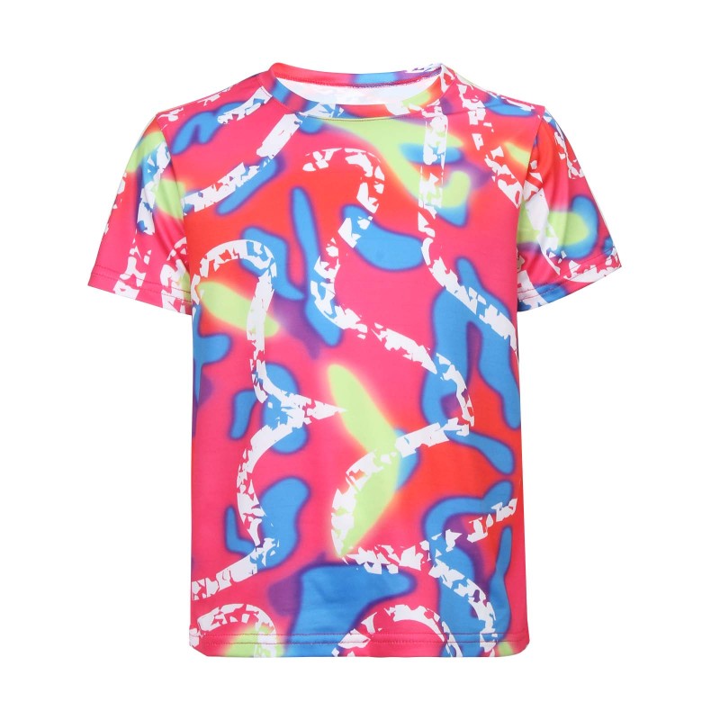 Unisex Kids Pink Neon Shirt