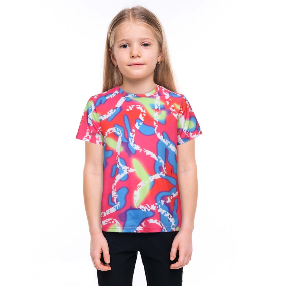 Unisex Kids Pink Neon Shirt