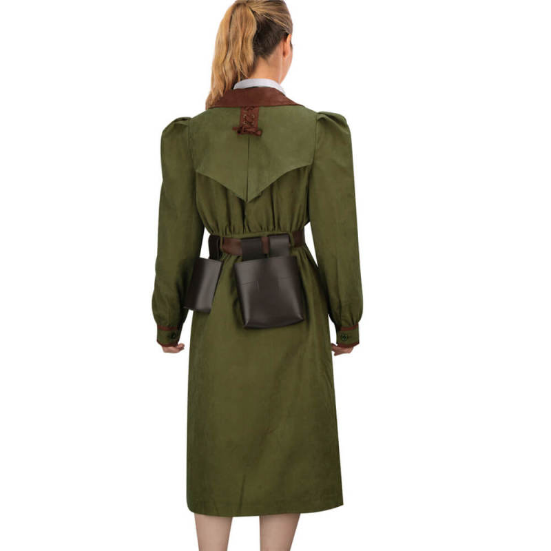 Matilda Agatha Trunchbull Costume Green Uniform In Stock Takerlama