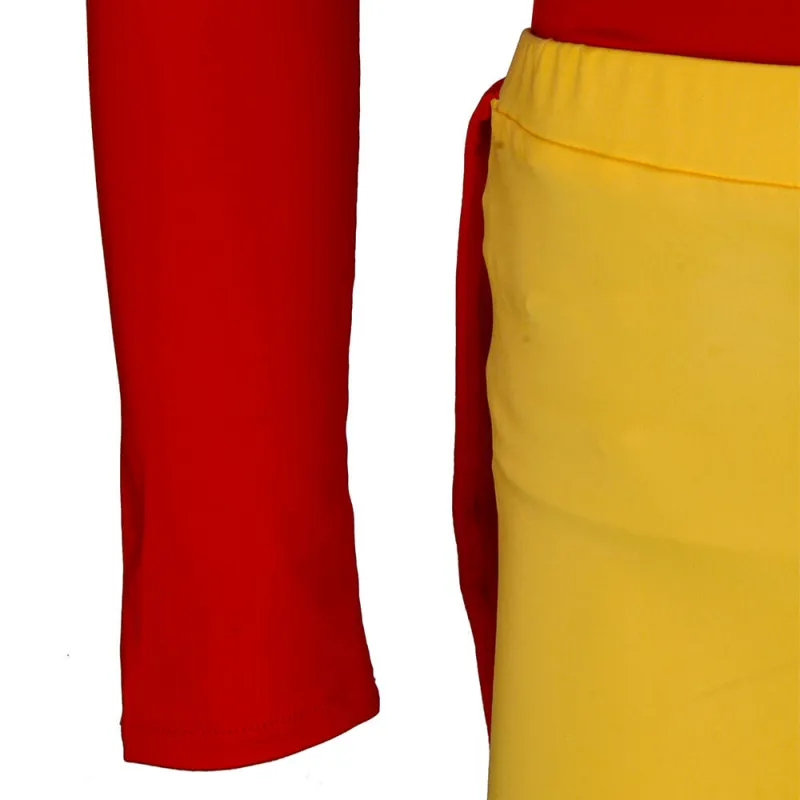El Chapulín Colorado Cosplay Costume The Red Grasshopper Superhero Uniform In Stock-Takerlama