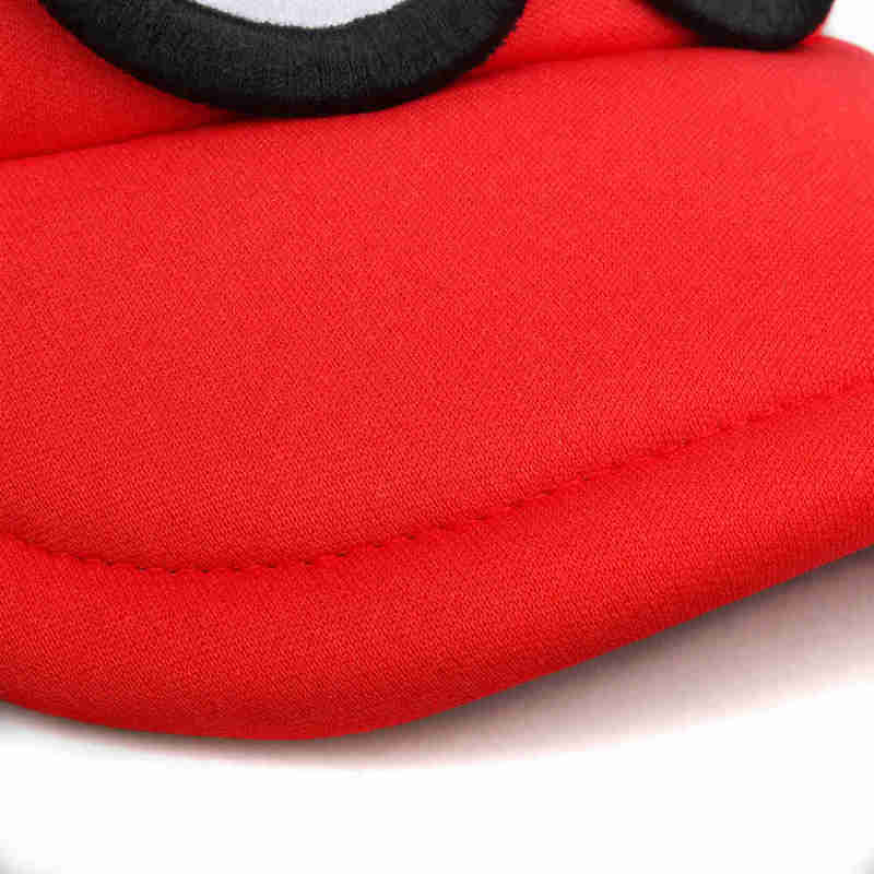 Super Mario Odyssey Cappy Hat Men's Red Mario Cosplay Costume Accessory