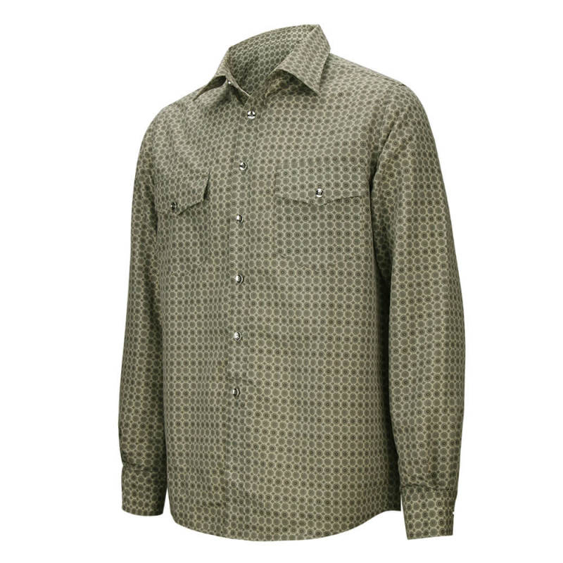 Graham Dunne Costume Men's Retro Shirt Daisy Jones & The Six