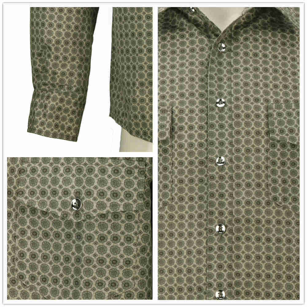 Graham Dunne Costume Men's Retro Shirt Daisy Jones & The Six