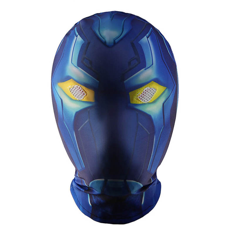 2023 Blue Beetle Cosplay Costume Superhero Jaime Reyes Bodysuit Mask