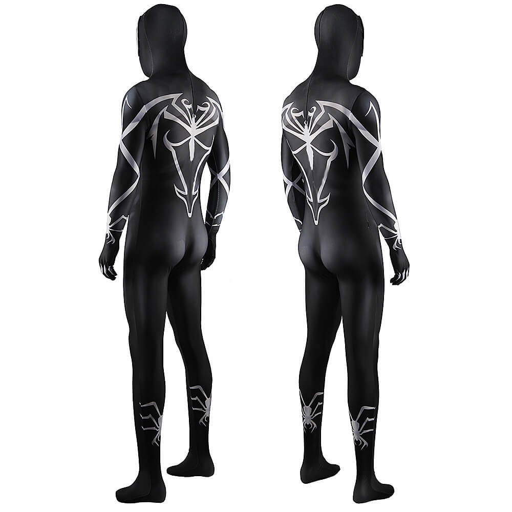 Spider-man Ultimate Symbiote Cosplay Costume Superhero Jumpsuit Mask Adults Kids