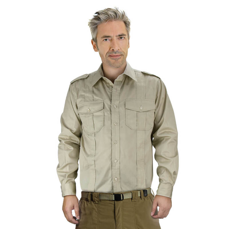 Indiana Jones Button Down Adventure Shirt Safari Raiders Cosplay Costumes In Stock-Takerlama