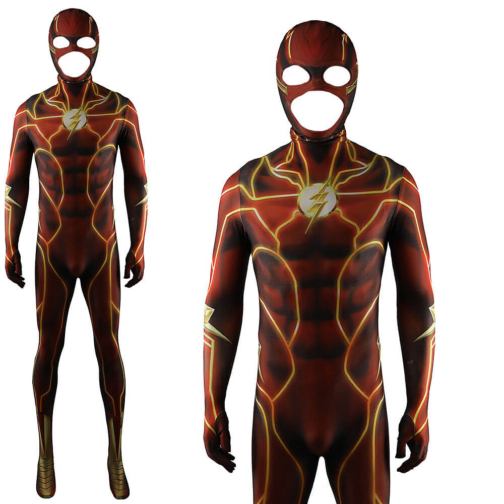 Takerlama DC Comic The Flash 2023 Barry Allen Cosplay Costume Halloween  Carnival Comic-Con