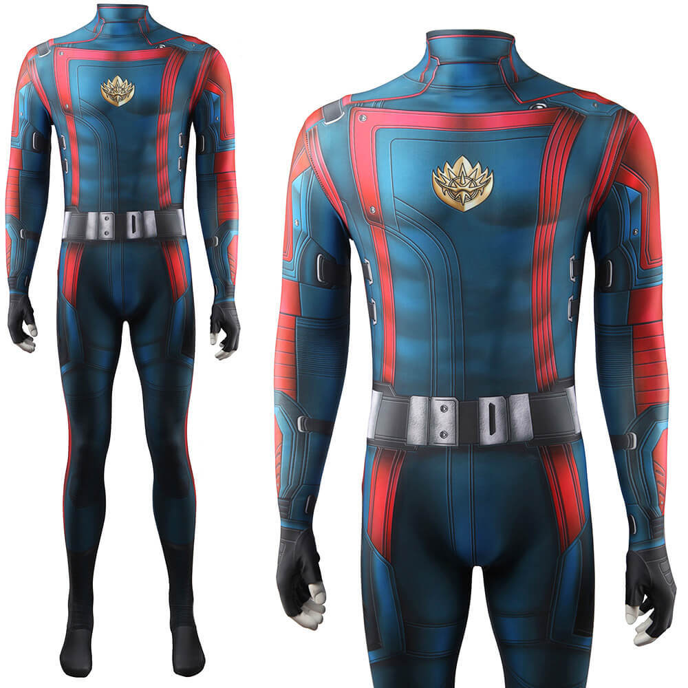 Star-Lord Peter Quill Cosplay Costume Jumpsuit Guardians of the Galaxy Vol. 3
