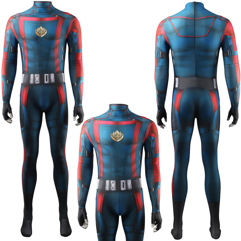 Star-Lord Peter Quill Cosplay Costume Jumpsuit Guardians of the Galaxy Vol. 3