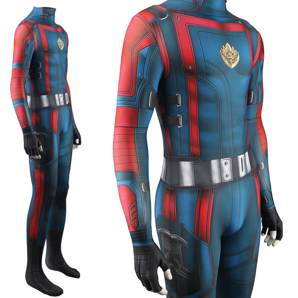 Star-Lord Peter Quill Cosplay Costume Jumpsuit Guardians of the Galaxy Vol. 3