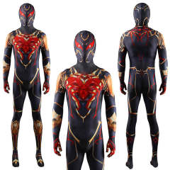 Marvel Future Revolution Spiderman DD Red Suit Halloween Costume Jumpsuit