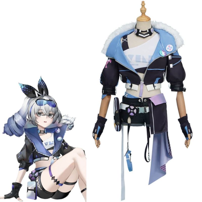 Honkai Impact 3rd: Star Rail Silver Wolf Cosplay Costumes Boots Wigs Extra (In Stock)