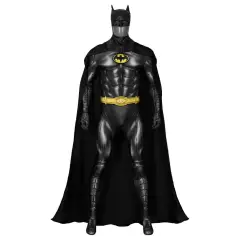 Batman Michael Keaton Batsuit DC The Flash Cosplay Costume In Stock Takerlama