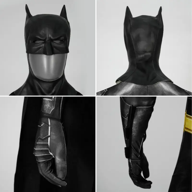 Batman Michael Keaton Batsuit DC The Flash Cosplay Costume In Stock Takerlama