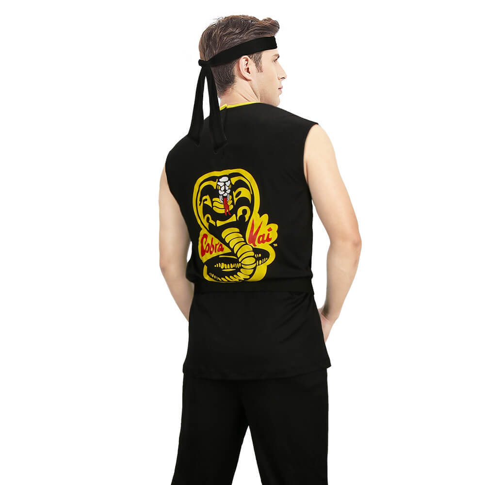 Karate Cobra Kai Costume Kid Robby Keene Cosplay Uniform In Stock Takerlama