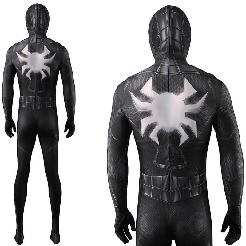 Black Spider-Man Armour MK IV Suit Superhero Halloween Costume