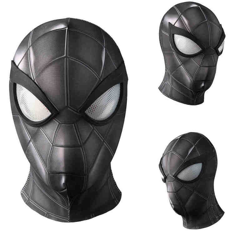 Black Spider-Man Armour MK IV Suit Superhero Halloween Costume