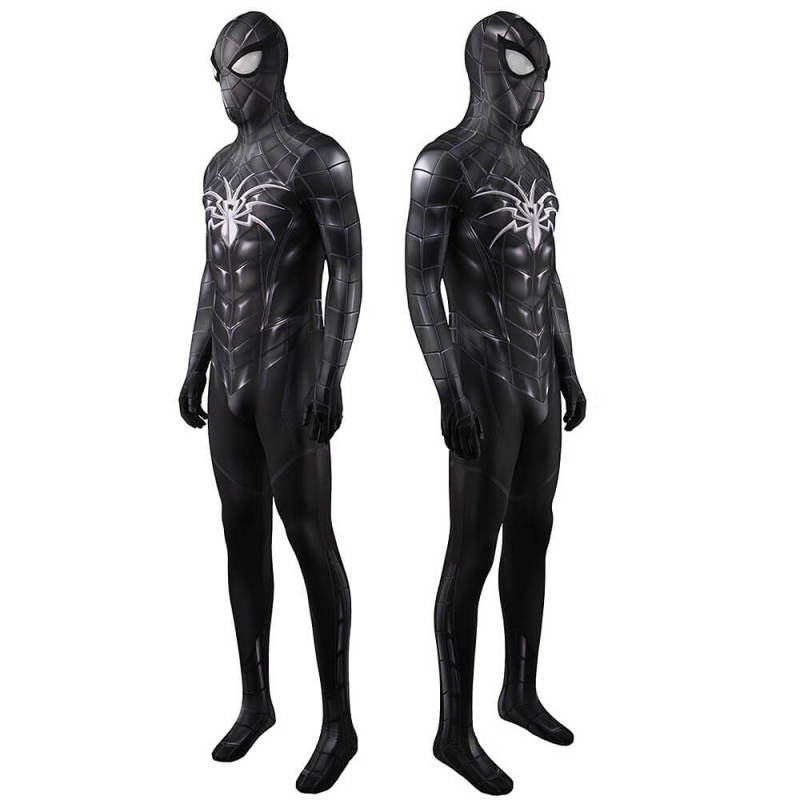 Black Spider-Man Armour MK IV Suit Superhero Halloween Costume