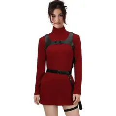 Resident Evil IV 4 Remake Ada Wong Cosplay Costume Halloween Outfits In Stock