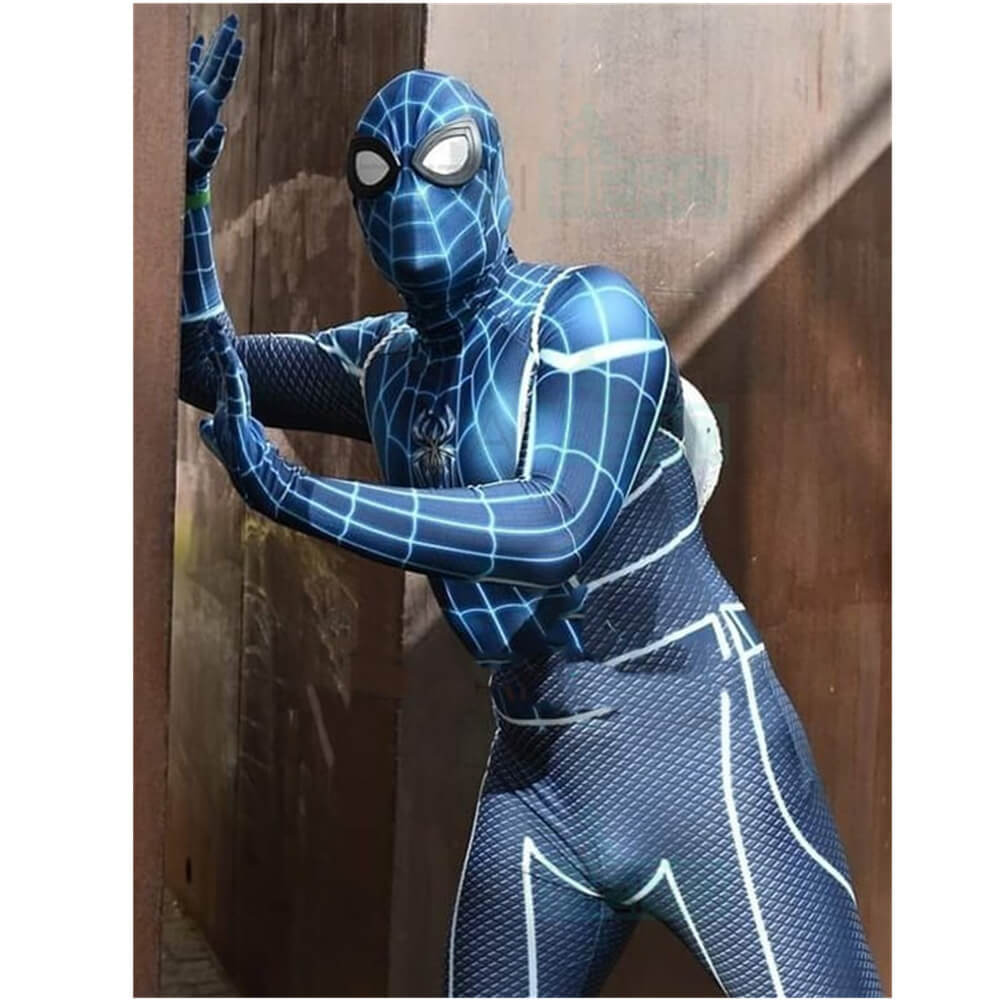 Blue All Spider-Man Remastered PC Suits Halloween Costume