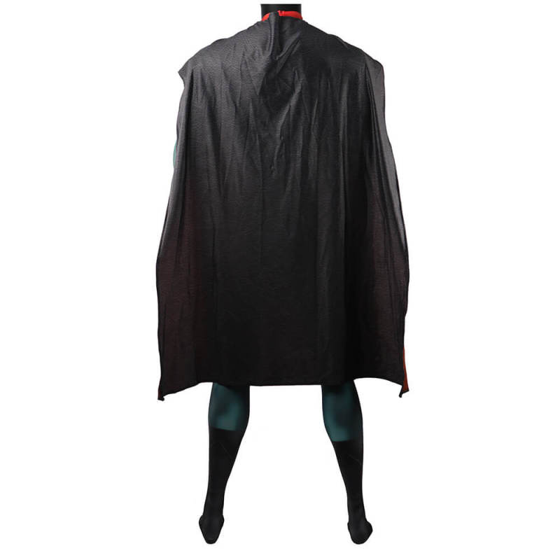 Batman Forever Robin Cosplay Costume Jumpsuit With Cloak Takerlama
