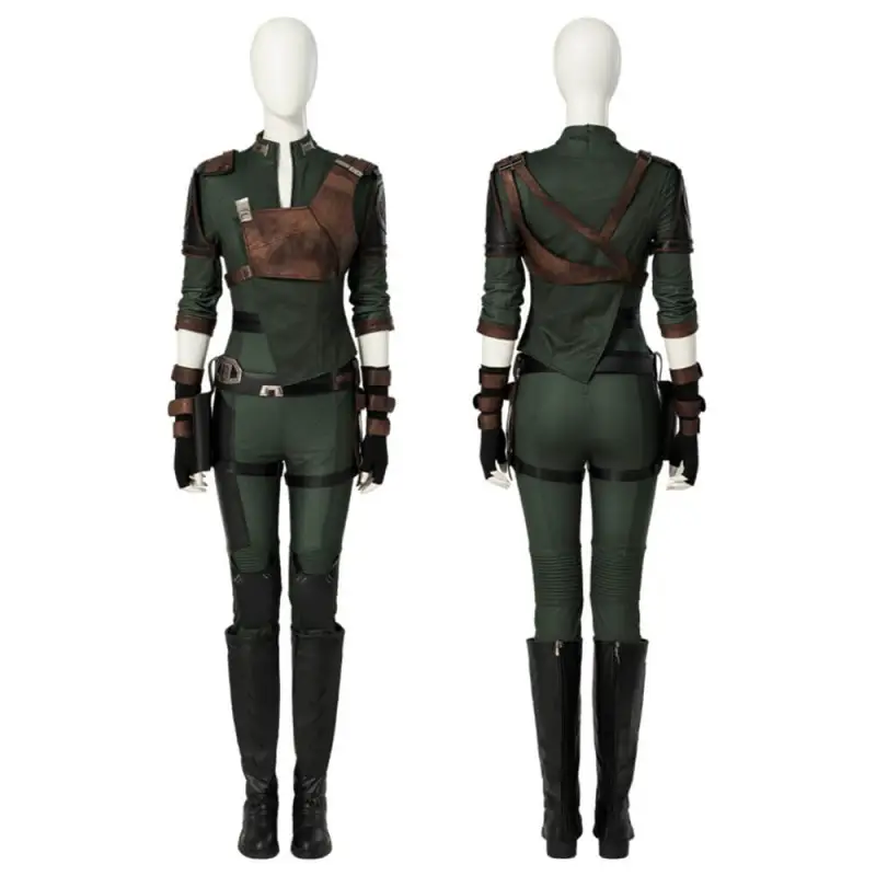 Deluxe Guardians of the Galaxy 3 Gamora Cosplay Costume Takerlama