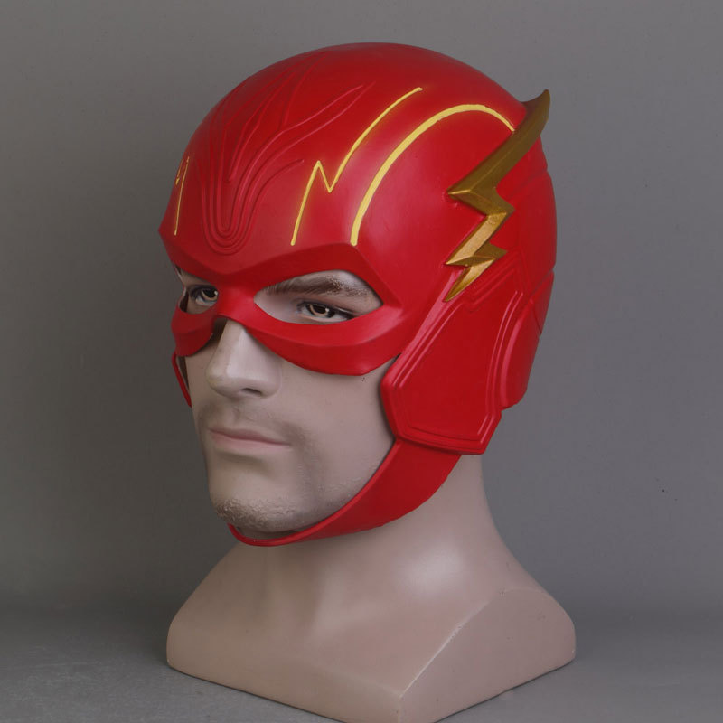 The Flash 2023 Mask Helmet Barry Allen Ezra Miller Superhero Halloween Cosplay Props Justice League