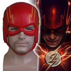 The Flash 2023 Mask Helmet Barry Allen Ezra Miller Superhero Halloween Cosplay Props Justice League
