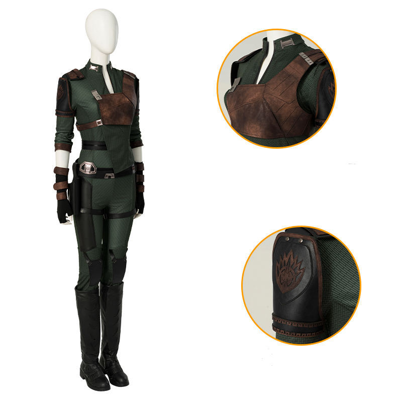 Deluxe Guardians of the Galaxy 3 Gamora Cosplay Costume Takerlama
