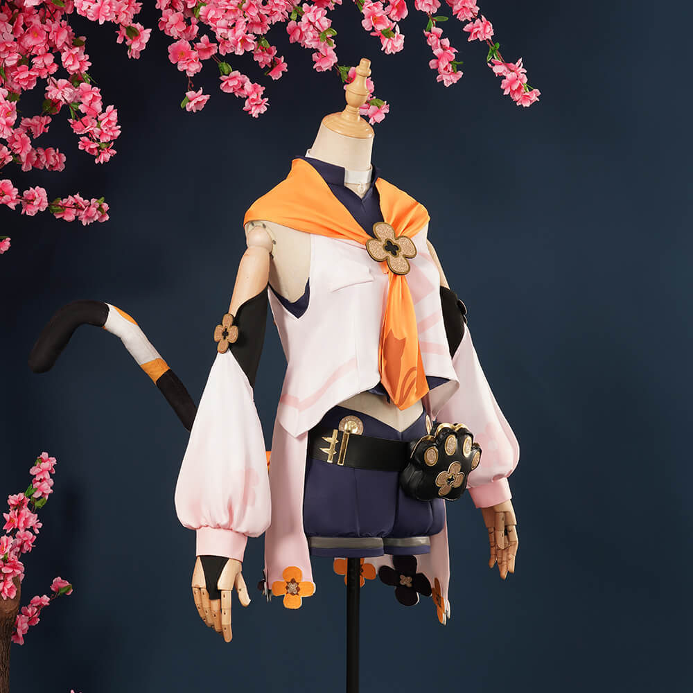 Genshin Impact Diona Cosplay Costume Game Halloween Outfits