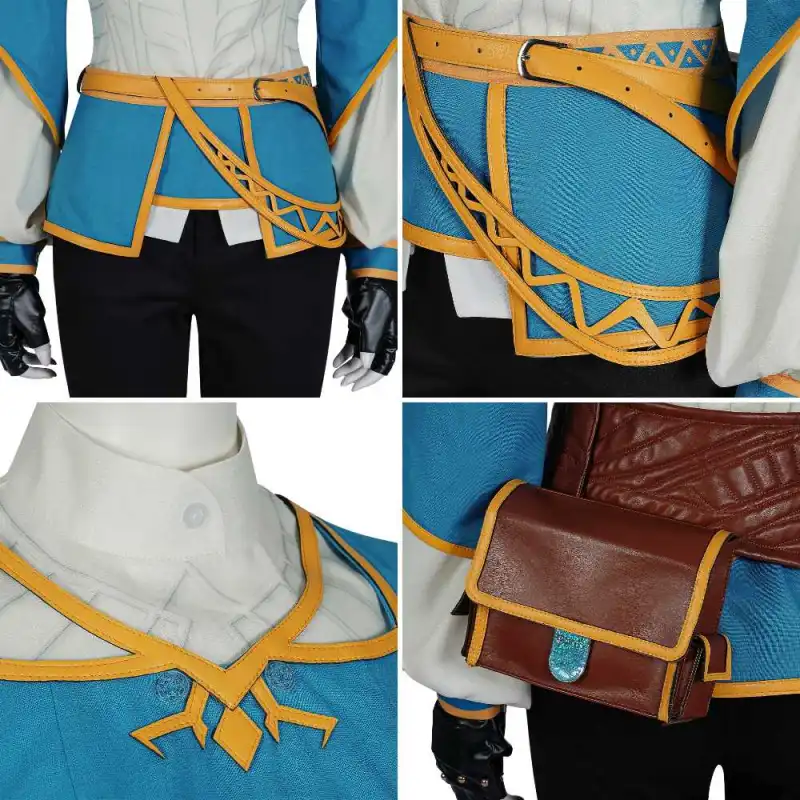 Tears of the Kingdom Princess Zelda Cosplay Costume The Legend of Zelda No Boots